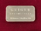 Geiger Edelmetalle 10 gram .999 Silver Bar (Rectangle) *Not Sealed*