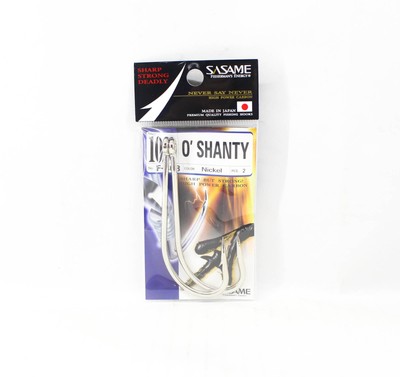 Sasame F-303 O' Shanty Straight Shank Hook 10/0 (4484)