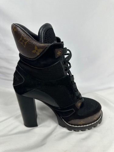 Louis Vuitton Trail Ankle Star Boots Size 8 SPB-MS (349788) - Picture 3 of 20