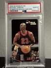 MICHAEL JORDAN (PSA 10 POP 23) 10 MIN-BLACK UNIFO 1996-98 WORLDCOM CALLING CARDS