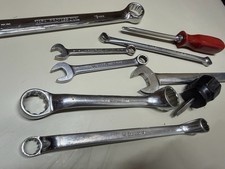 Lot Of Vintage Snap-on Tools Screwdriver Wrenches Metric Sae Matco Usa Napa