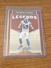 2022 Panini Legacy Legends Luke Kuechly Red /299 #126 Panthers