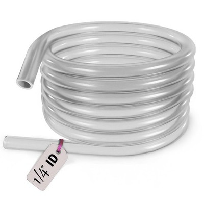1/4 Fuel Line Gas Hose Tube 1/4'' ID x 3/8'' OD Replacement inch, Clear