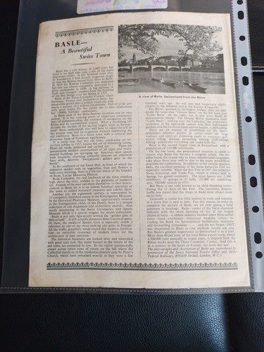 LONDON v BASLE Fairs Cup 1955/1956 @ TOTTENHAM - Arsenal Chelsea QPR (1) - Picture 3 of 4
