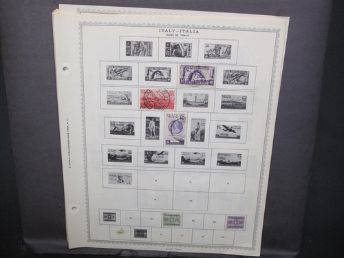 Italy And Colonies Collection On Minkus Album Pages 1862 To 1958 - Picture 14 of 24