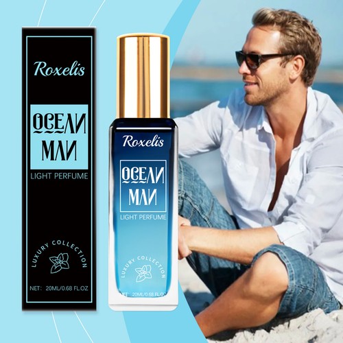 Ocean Fresh Luxury EDT - Long-Lasting, Natural Scent, 20ml, Date/Daily Fragrance - Picture 2 of 7