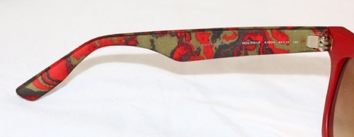 Rare Alexander McQueen SUNGLASSES Red Tortoise W/ Calvin Klein Perfume - Picture 2 of 6