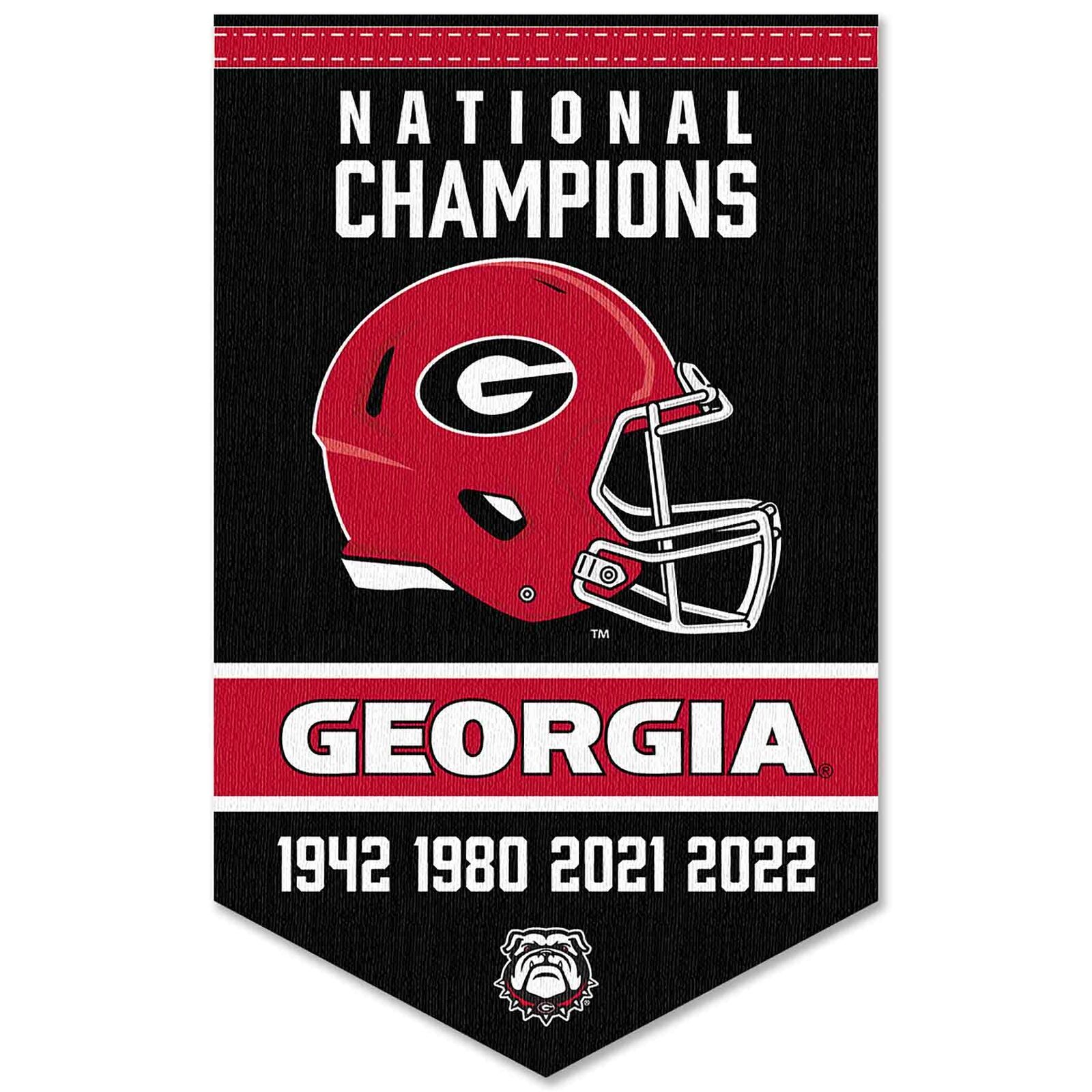 Georgia breaks down the 2021 National Champions logo