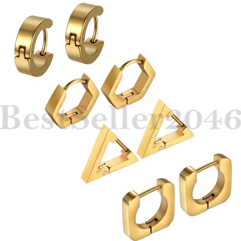 Huggie | 1/4 (7 mm) Surgical Stainless Steel Hoop Earring | In stock! | Lucleon