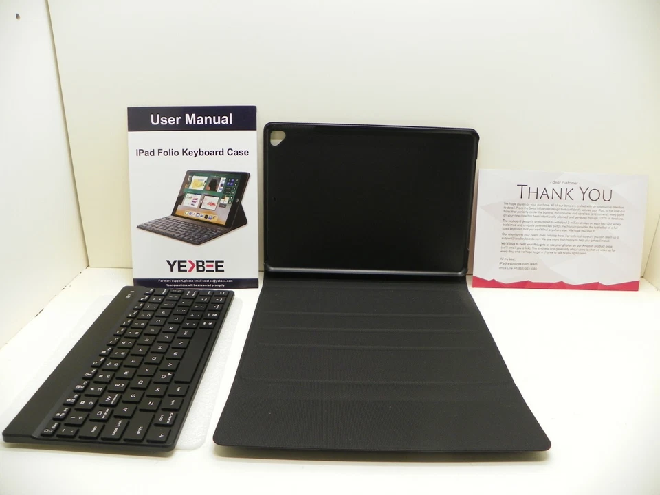 Ultimate 7Color Backlit Detachable Portfolio Keyboard Case Apple Tablet 9.7 blue - Image 2 of 3