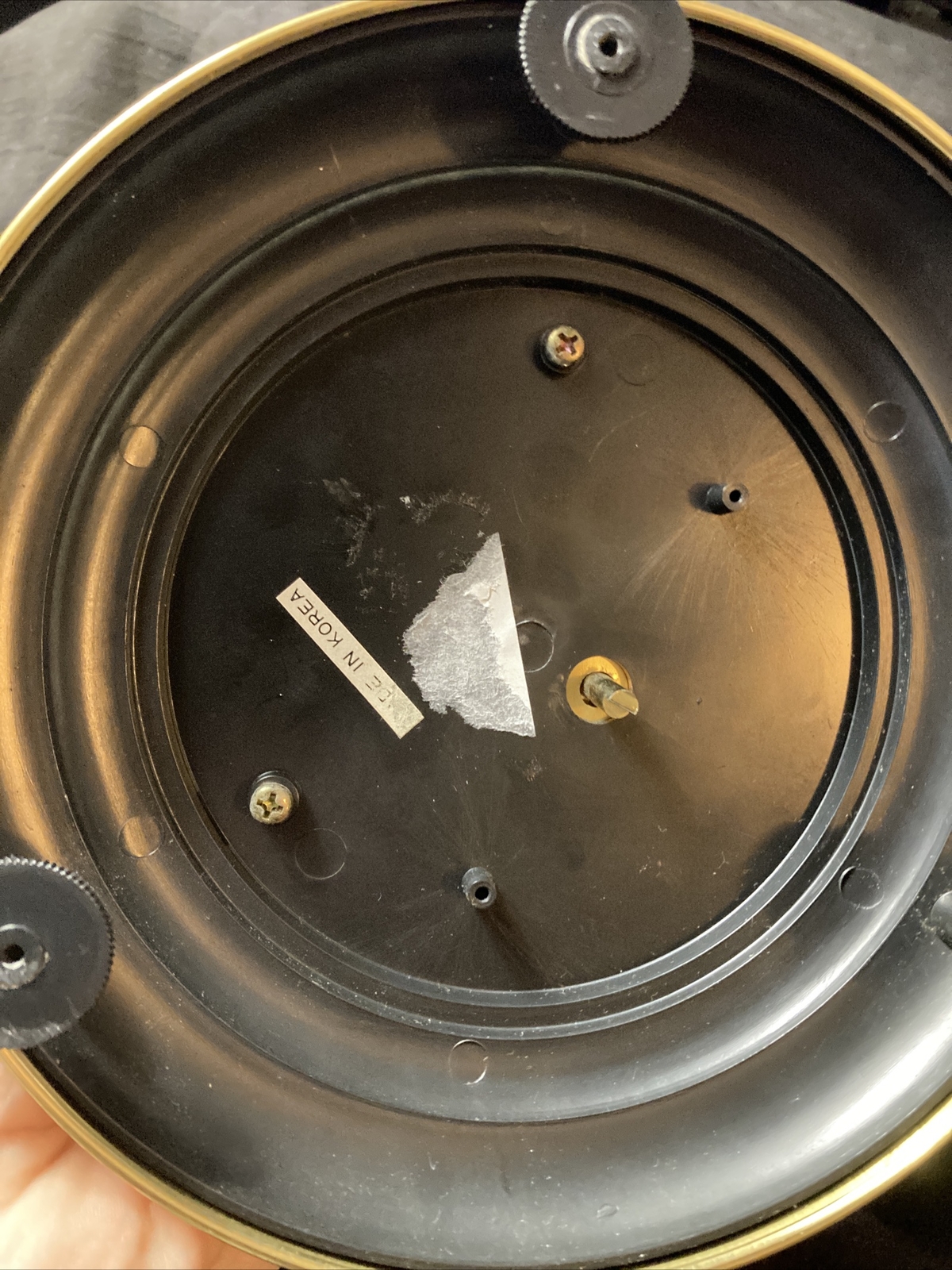 Vintage Cosmotime Anniversary Clock Glass Dome PARTS REPAIR eBay