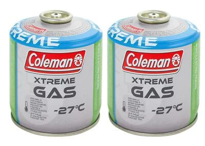 2x Coleman Wintergas C300 Xtreme -27°C 230g Gaskartusche Gaskocher Campingkocher