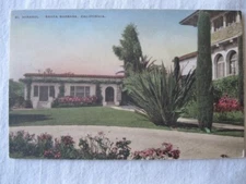 Santa Barbara California ~ El Mirasol Hotel ~ Hand Colored ~ 1920's  # 169