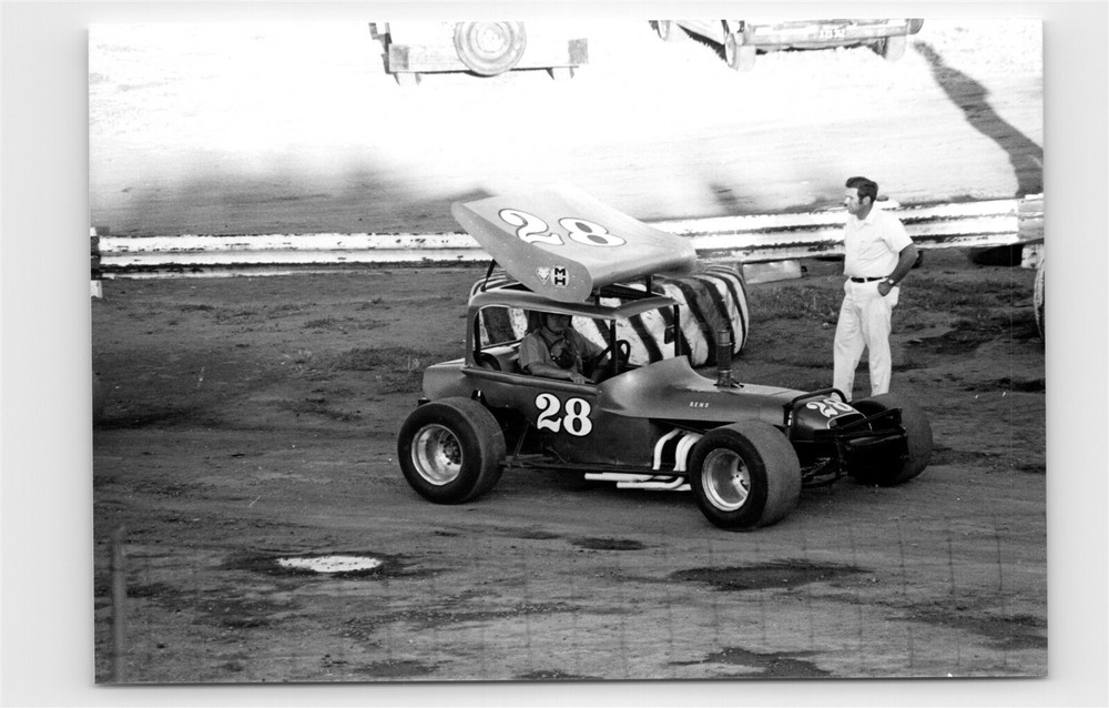 Stockton 99 Speedway Racetrack Stockton CA Race Cars Vintage Photo 22 E22