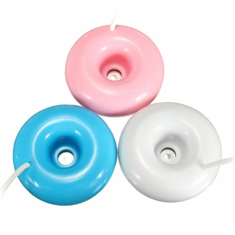 Mini USB Donut Humidifier Floating Air Fresher Mist Maker Aroma Diffuser - Image 4 of 4