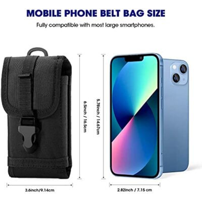 Tactical MOLLE Pouch Army Waist Holster Cell Phone Belt Bag for