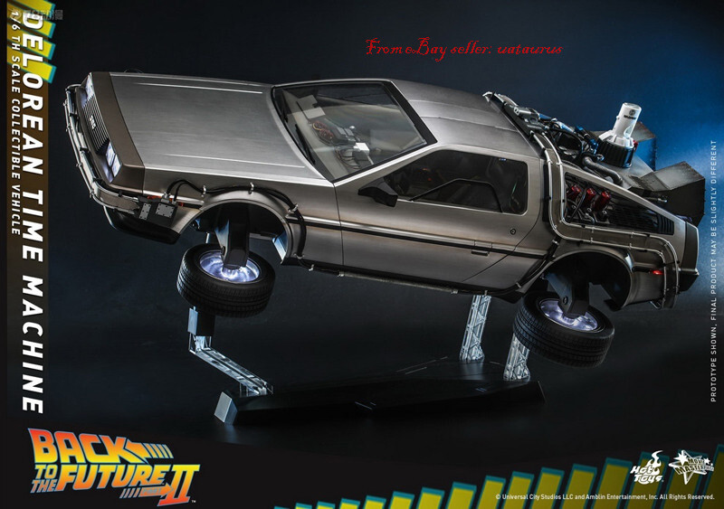 Perfect Hot Toys 1/6 Mms636 Back To The Future Ii Delorean
