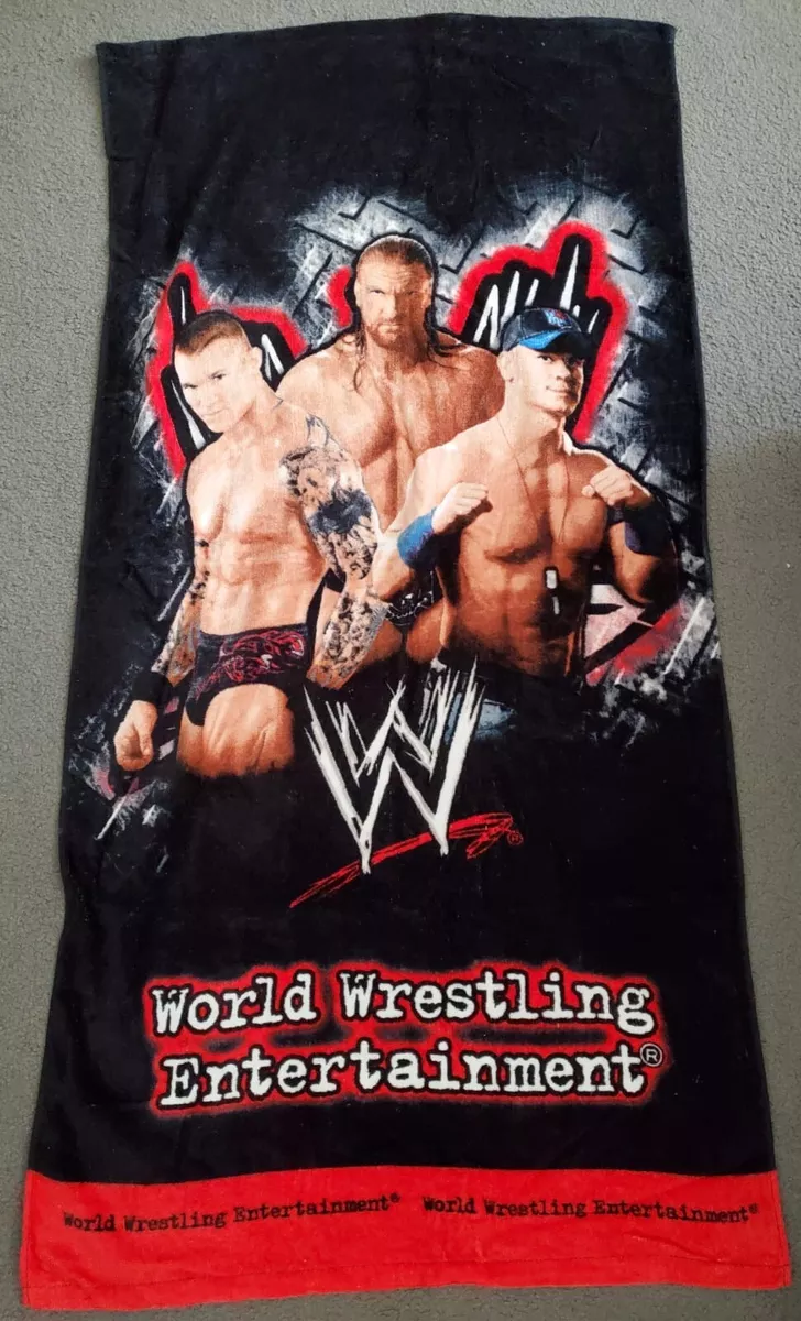 WWE Towel 2010 Tour Brand New John Cena Randy Orton Triple H