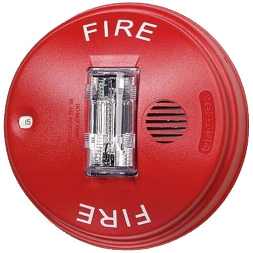 ♡A♡ Eaton Wheelock Exceder Horn Strobe HSR 127249 Red Wall Mount