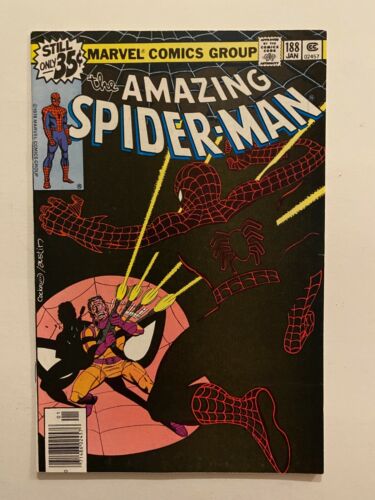 Amazing Spiderman # 188 1978 apariencia de rompecabezas 7,5 en estado bastante bueno-