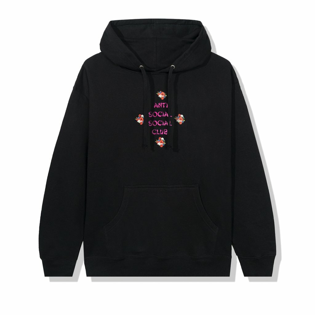 パーカー・フーディ Anti Social Social Club Bearbrick Hoodie Black FW20 ASSC - Bearbrick Black Hoodie| MAGIC CUSTOM Color Black Size XS
