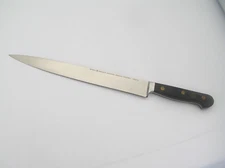 Vintage TRIDENT DREIZACK 4522 10" Carving knife Solingen Germany carver wusthof