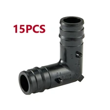 EFIELD 15PCS  Poly PPSU Pex-A Expansion Fitting 1/2" X 1/2" Elbow, Lead Free