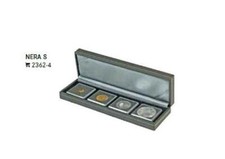 LINDNER-2362-4 Nera-S-M&uuml;nzkassetten-F&uuml;r-4-M&uuml;nzen-&-M&uuml;nzkapseln-bis-52-mm-au&szlig;en