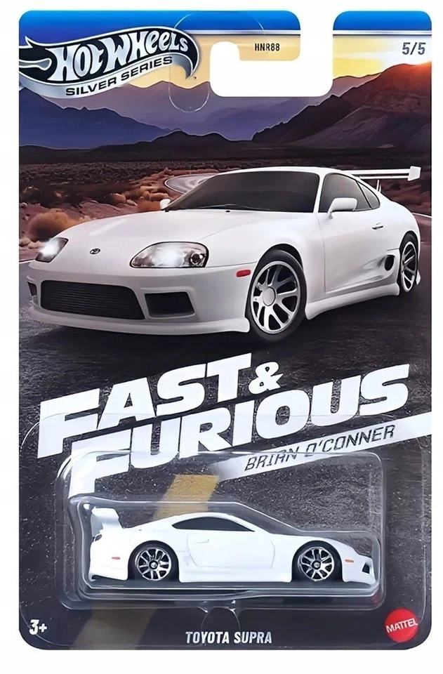 Hot Wheels Set of 5, Fast & Furious Brian O'Connor, HNR88, Supra, Skyline, Ford - Bild 2 von 4