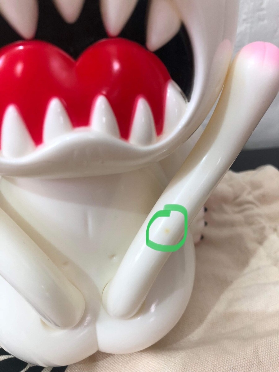 Rare ❤️ HTF Jumbo Grape Brain Nigiri Hell's cat onigiri sofubi