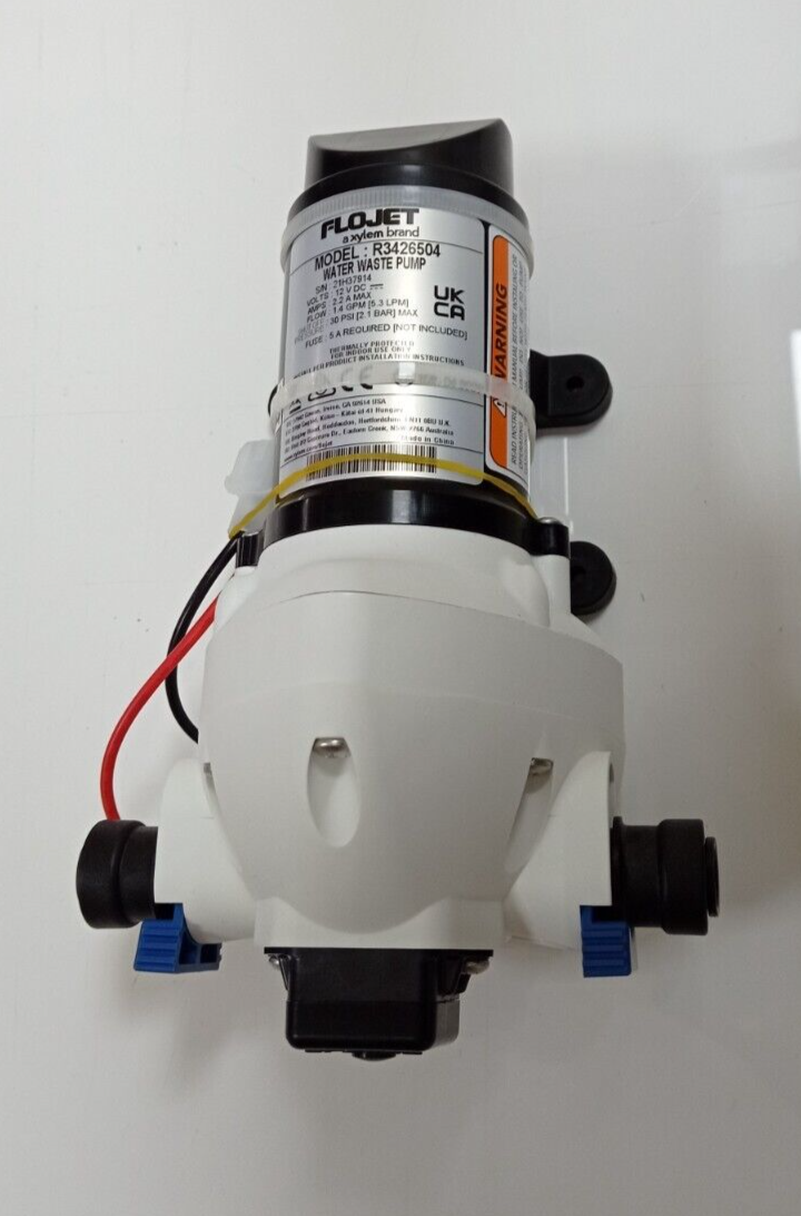 Flojet Triplex RV Water System Diaphragm Pump 1/2 Inch 12V - R3426504A - S/E | TF Pumps - Foto 4