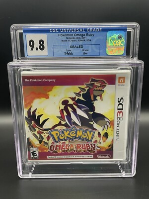 1st Print 83666A CGC 9.8 A++ High Grade Pokemon Omega Ruby