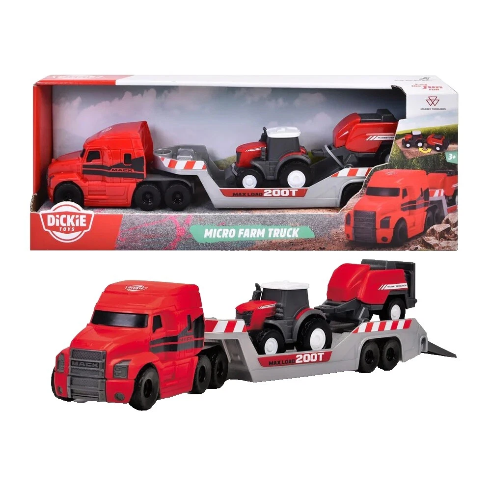 Massey Ferguson Plástico Contemporary fabricación Diecast coches, camiones y camionetas