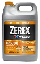 Valvoline Zerex Dex Cool Antifreeze Coolant 1 Gallon OAT Type Approved for GM