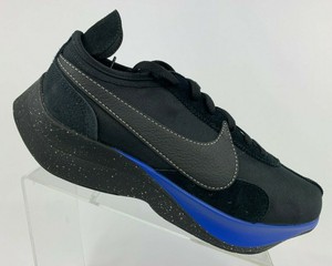 nike moon racer black blue