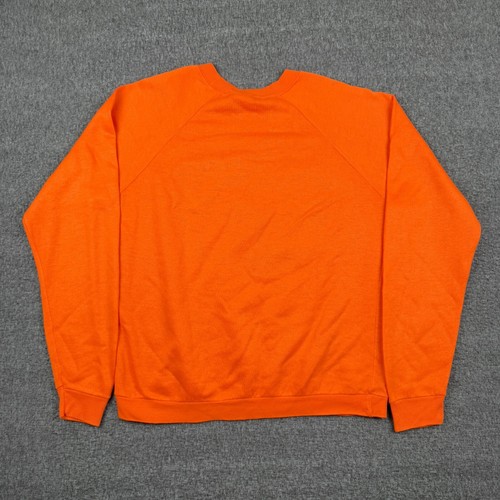 Felpa vintage Garan Denver Broncos uomo grande arancione NFL pullover anni 90 - Foto 4 di 7
