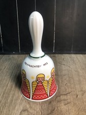 Weihnachten Christmas Bell Porcelain Angels Bareuther 1973 Limited Bavaria H3