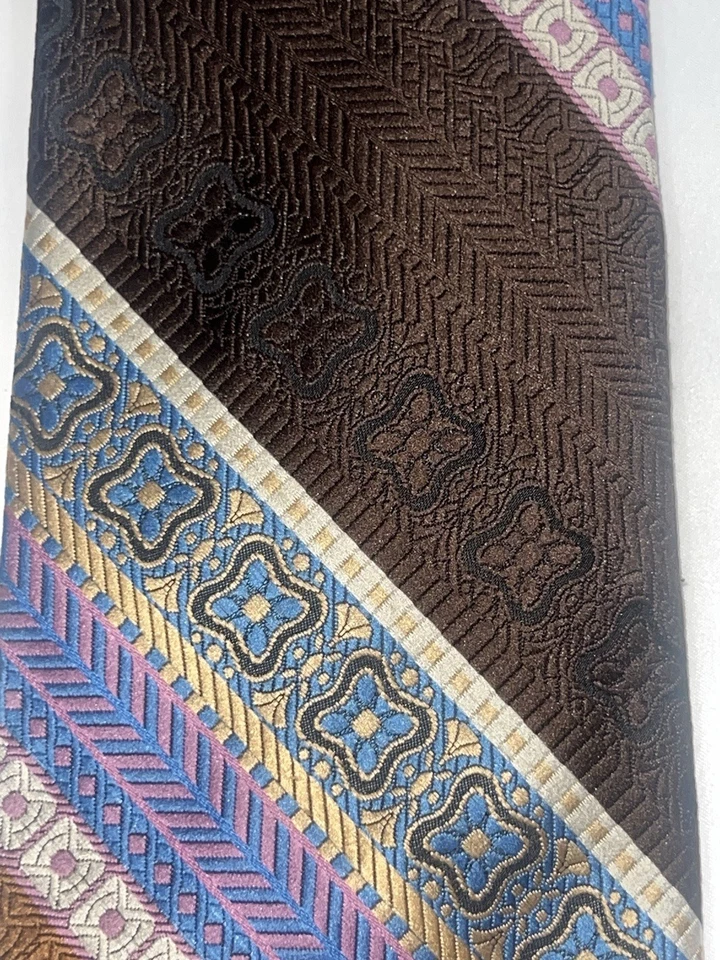 Gravata de pescoço vintage anos 60 anos 70 ornitorrinco Wembley gravata larga 54” x 4,5” - Imagem 3 de 4