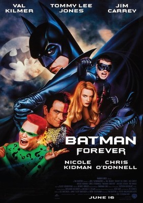 Batman Forever Poster Druck Film Bild Film Wandbild A1-A4