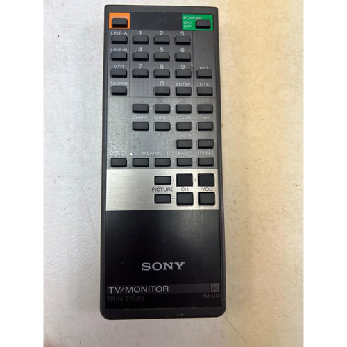 Genuine SONY RM-U72 Remote Commander for Trinitron PVM series CRT ...