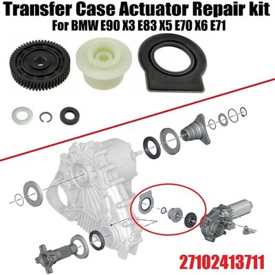 FÜR BMW X3 X5 E53 E70 X6  E71 ZAHNRAD VERTEILERGETRIEBE REPARATURSATZ STELLMOTOR