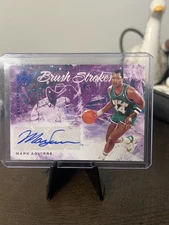 MARK AGUIRRE 2021-22 Court Kings Brush Strokes Auto Parts 02/25 BR-MAG Mavericks