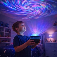 Galaxy Star Projector Led Night Light Room Decor Color Changing W Remote