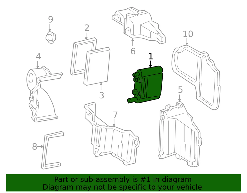 正品通用蒸发器芯 52463741 — 第 4/4 张图片