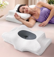 Dream Without Pain Cervical Neck Pillow for Sleeping, Ergonomic Side Sleeper