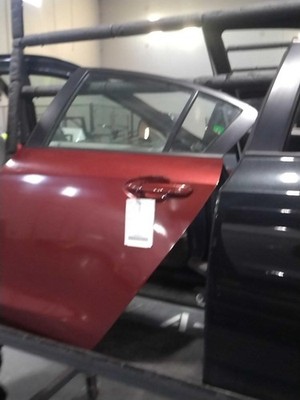 2010 Mazda 3 Left Door Red 4DR SED 120K Miles OEM Used Part 184959