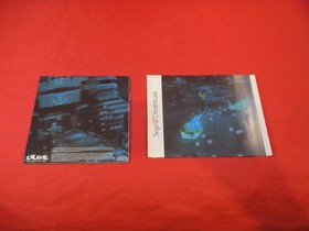 Magforce Racing Sega Dreamcast Instruction Manual Booklet + Back Cover Art ONLY