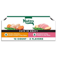 Nutro Natural Choice Grain Free Cuts in Gravy Adult Wet Dog Food - 3.5oz/12ct