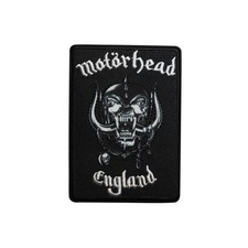 Motorhead England Printed Iron On Patch - OFFICIAL 142-F