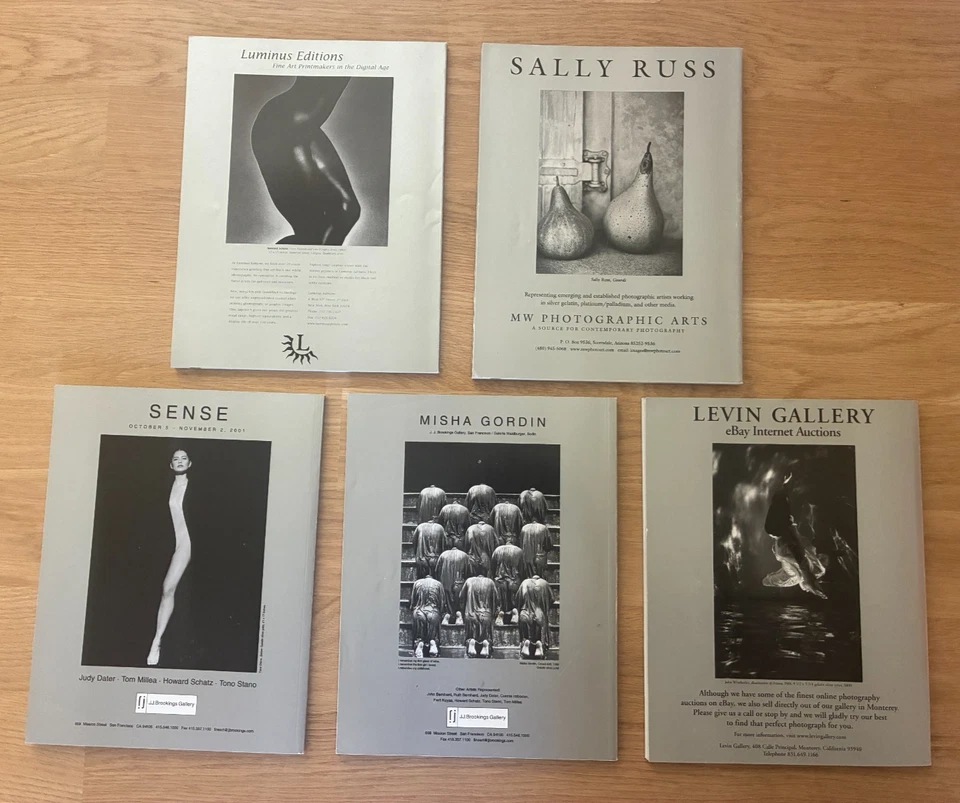 Lot of 5 B & W Black & White Magazine Collectors Fine Photography Art Issues - Image 2 of 4